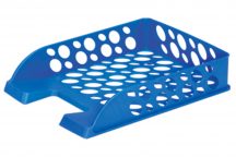 Document Tray - Oval - Blue
