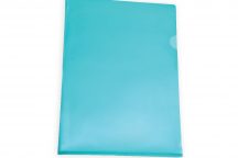 L Folder A4 - Deep Sky Blue