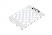 Clip Board Model - 411 Transparent