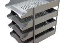 Document Tray - Cosy (Set of 4 Tray) Deep Sky Blue