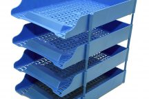 Document Tray - Cosy (Set of 4 Tray) Blue