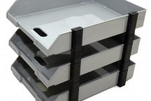 Document Tray - Executive (Set of 3 Tray) Deep Sky Blue