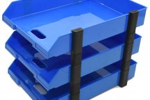 Document Tray - Executive (Set of 3 Tray) Blue