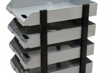Document Tray - Executive (Set of 4 Tray) Deep Sky Blue