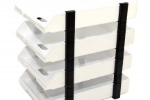 Document Tray - Executive (Set of 4 Tray) White