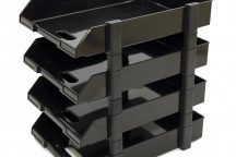Document Tray - Executive (Set of 4 Tray) Black