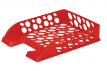 Document Tray - Oval - Red