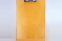 Clip Board Model - 427 Orange